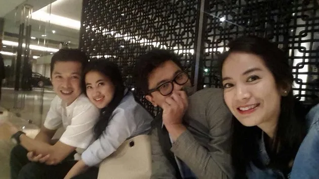 Ladya Cherryll dan suami