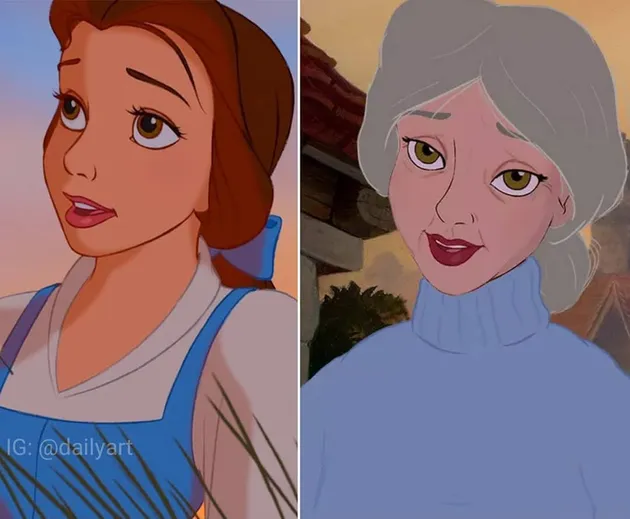 Princess Disney muda vs tua