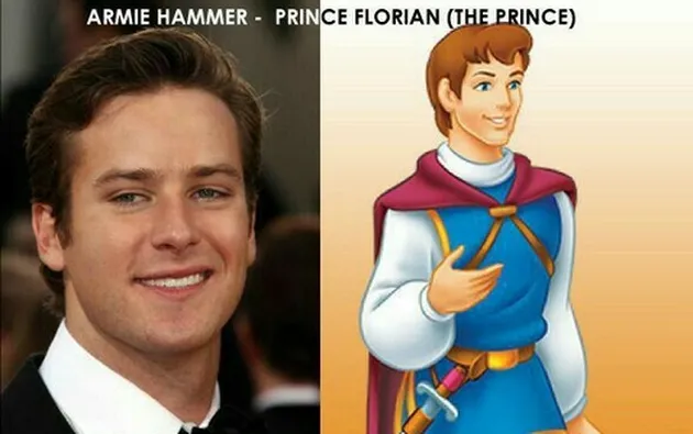 Aktor Hollywood mirip Pangeran Disney