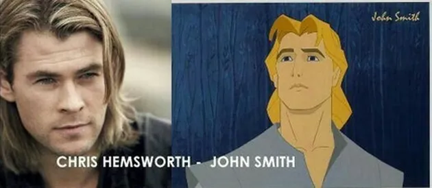 Aktor Hollywood mirip Pangeran Disney