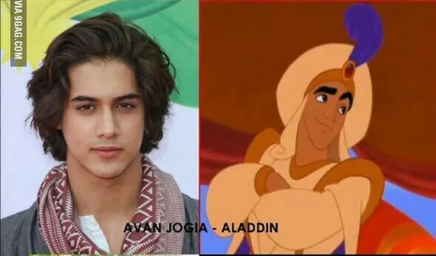 Aktor Hollywood mirip Pangeran Disney