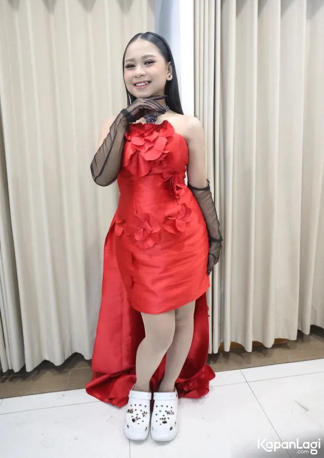 April DA7 saat ditemui di Studio Emtek City, Jakarta Barat.