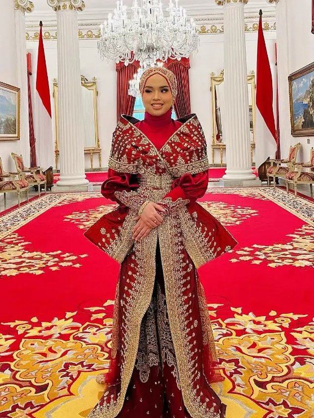 Glamorous and Elegant Appearance, Here are 10 Photos of Princess Ariani Wearing Luxurious Dresses Radiating Enchanting Aura - Appearing on Big Stages to the National Palace