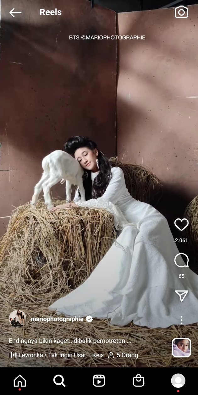 Stunning Appearance, 8 Photoshoot Styles of Keisya Levronka and Jihane Almira with Goat Kids