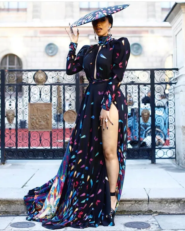 Cardi B Paris Fashion Week