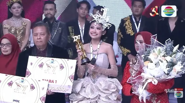 Tasya D'Academy di malam puncak