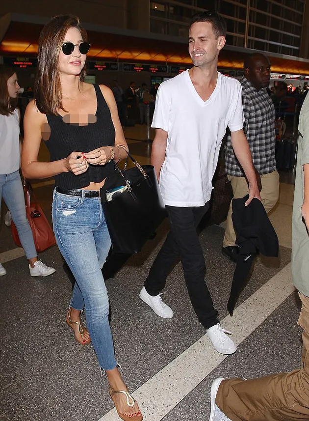 Foto Mesra Miranda Kerr - Evan Spiegel