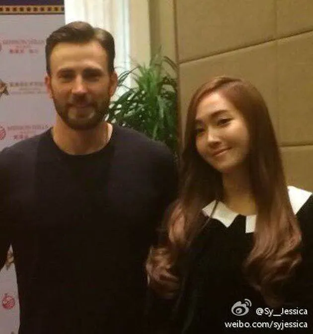 jessica girls generation, chris evans, nicole kidman