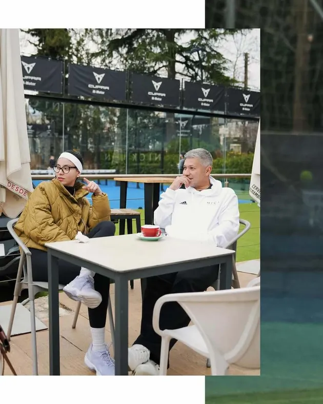 Gading Marten dan Medina masih berada di Paris