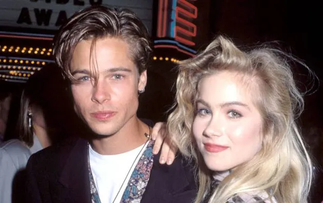 Brad Pitt dan Christina Applegate