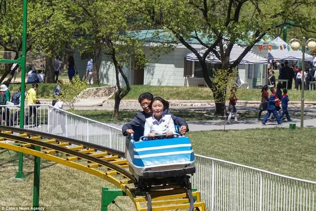 hal unik Korea Utara, Korea Utara, taman bermain di Korea Utara