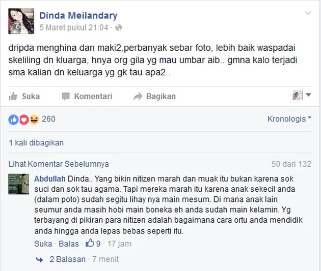 FB Dinda Meilandary