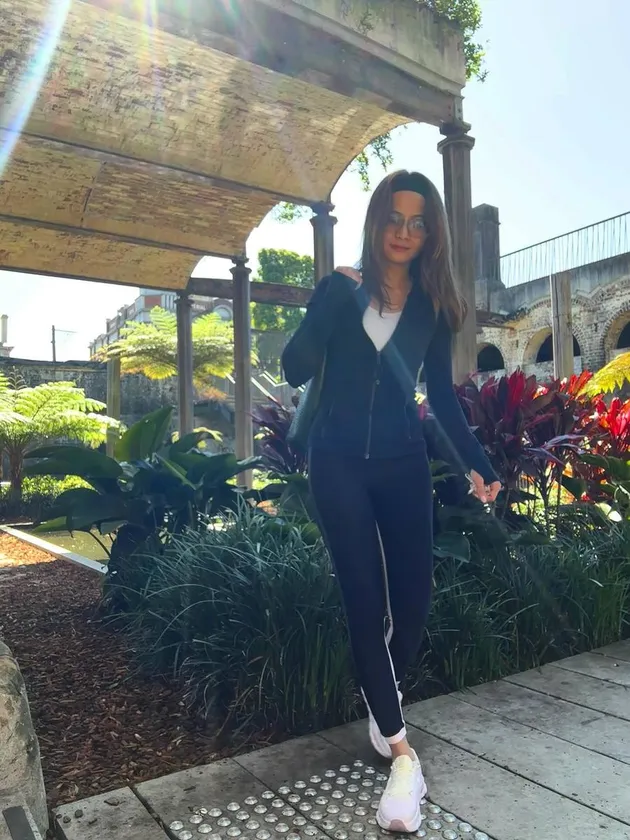 Acha Septriasa liburan di australia