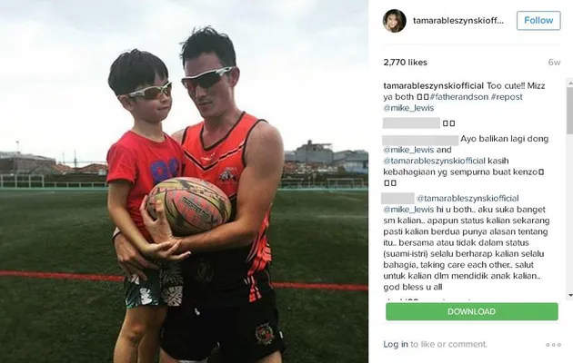 Tamara Bleszynski &amp; Mike Lewis balikan