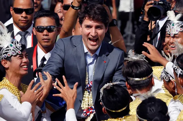 justin trudeau, perdana menteri kanada, foto unik