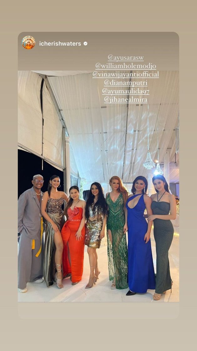 Not Losing to the Bride, Here are the OOTD of Celebrities When Attending Patricia Gouw's Wedding