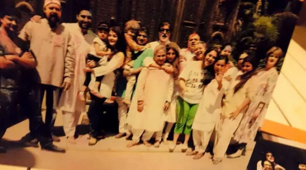 Aaradhya Bachchan, Amitabh Bachchan 