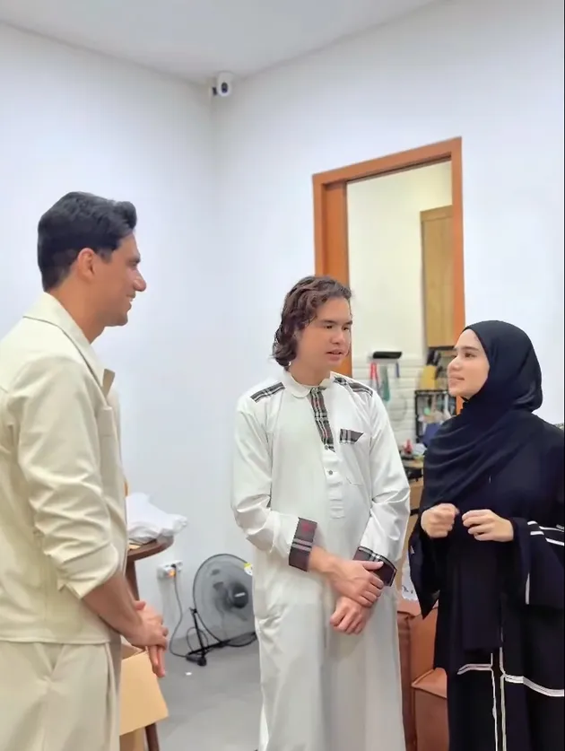 Tissa Biani dan Dul Jaelani di rumah baru