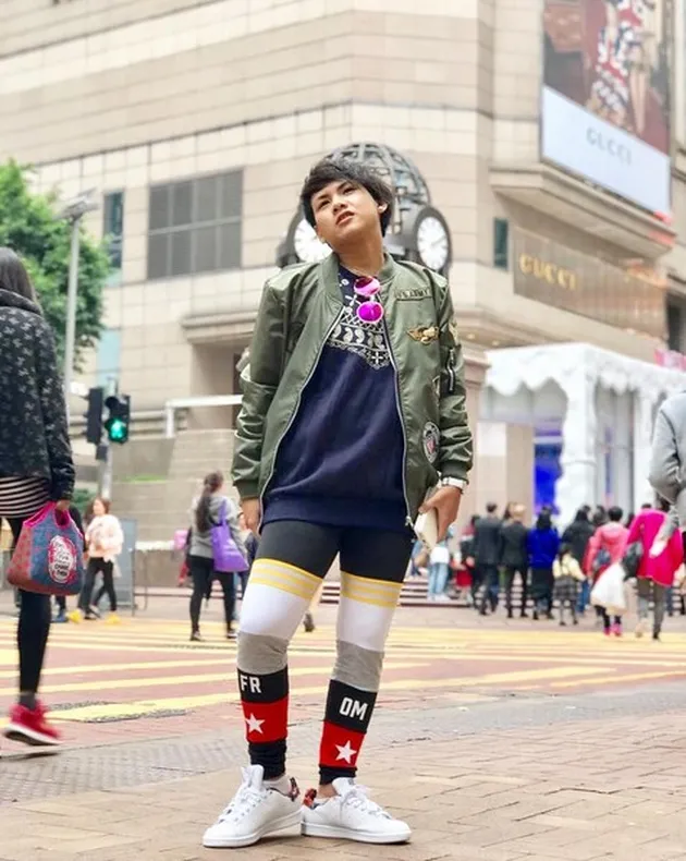 Evelyn Istri Aming di Hong Kong