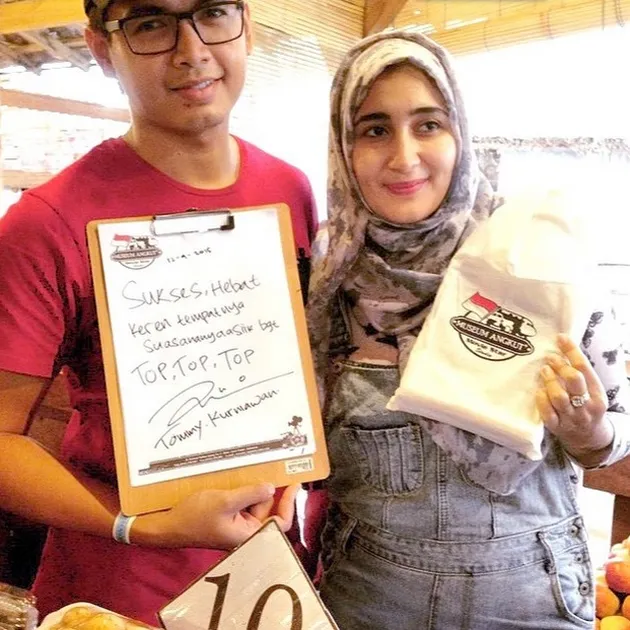 Tommy Kurniawan dan istri