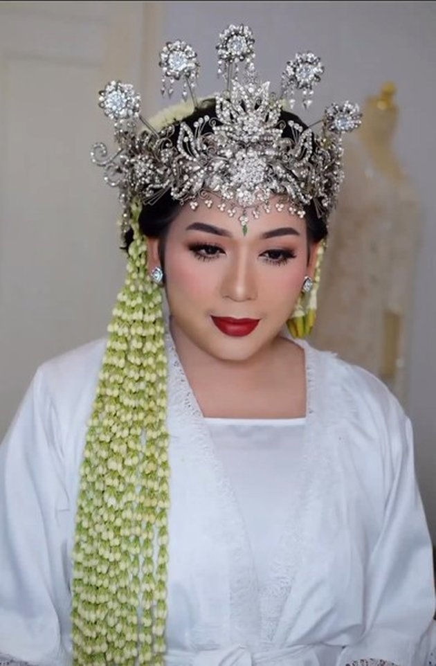 Transformation of Haikal AFI's Wife Before and After Makeup on the Wedding Day, Husband: My Wife is My Angel