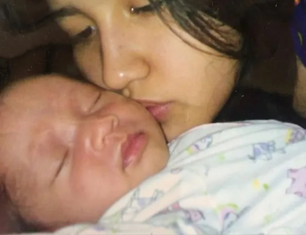 Leya saat masih bayi