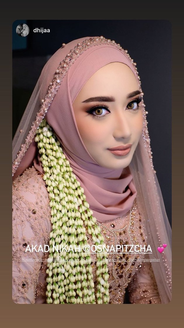 Transformation of Tengku Syaira Anataya, the Eldest Daughter of Cindy Fatika Sari who Decided to Get Married Young - Elegant Appearance at the Wedding Ceremony!