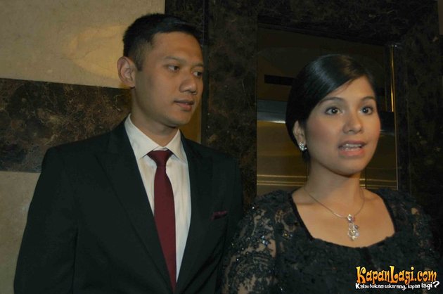 Annisa Pohan hadir bersama suami di resepsi pernikahan Choky Sitohang