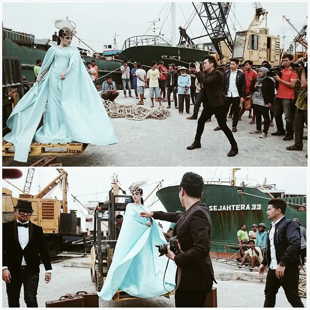 syahrini, lady gaga