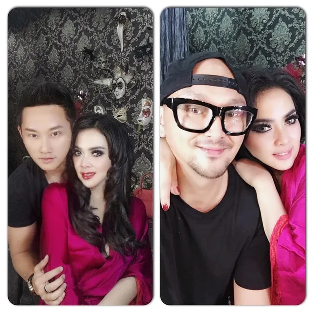 syahrini, lady gaga