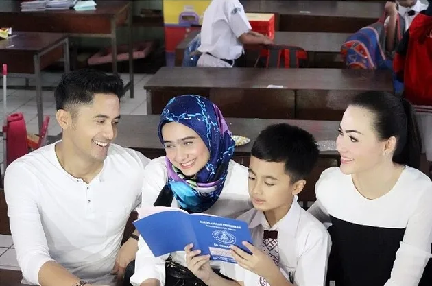 Ultah bintang, anak hengky kurniawan dan christy jusung