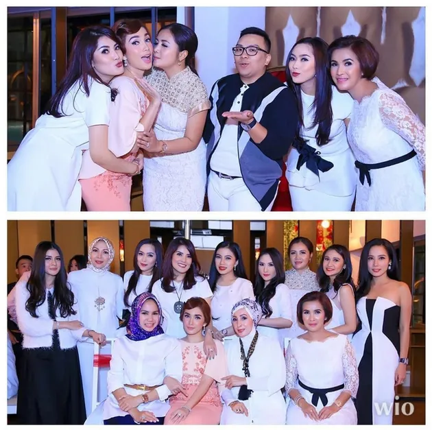 ULTAH MEWAH USSY SULISTIAWATY, BERTABUR SOSIALITA & CIUMAN 