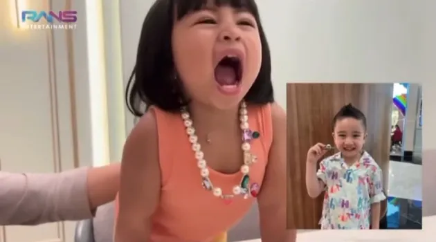 Lily Anak Raffi Gigi tebak foto Rayyanza