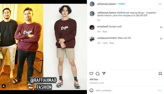 Revealing Tired of Being a Sultan, 8 Collection of Raffi Ahmad's Shirts Priced Below Rp400,000 - Netizens: Alhamdulillah Still Can Buy