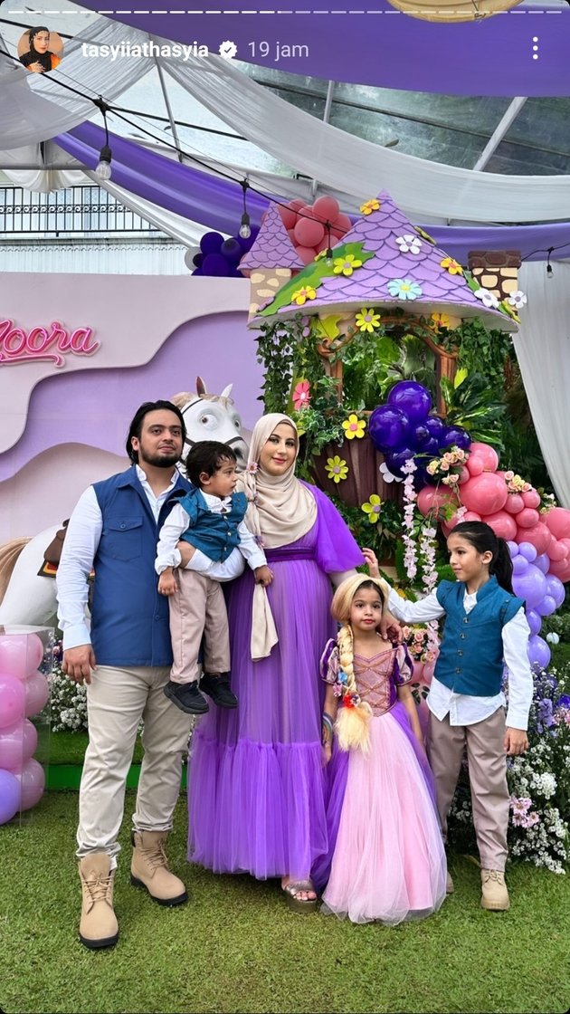 Carrying the Theme of Fairy Tale Princess, 10 Pictures of Super Luxurious Birthday Party of Noora, Tasyi Athasyia's Daughter - Festive with Many Celebrities Despite Tasya Farasya's Absence