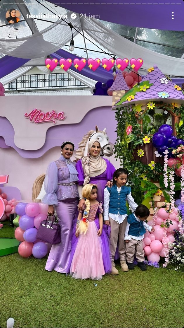 Carrying the Theme of Fairy Tale Princess, 10 Pictures of Super Luxurious Birthday Party of Noora, Tasyi Athasyia's Daughter - Festive with Many Celebrities Despite Tasya Farasya's Absence