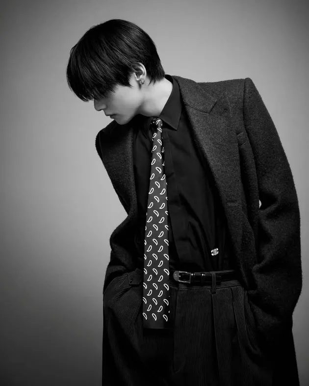 V BTS Pemotretan Celine