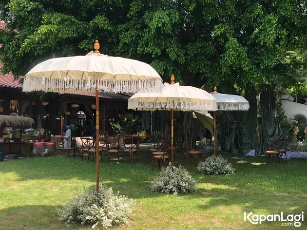 Payung di Taman Pendopo Tulungo