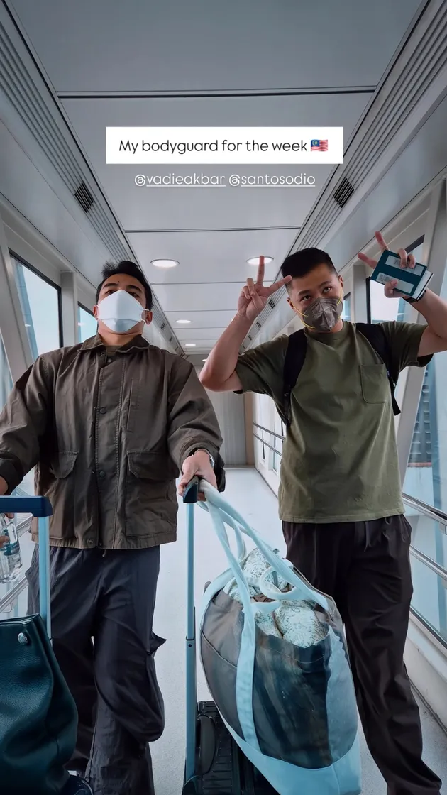 Saudara Vidi Aldiano yang antar ke Penang