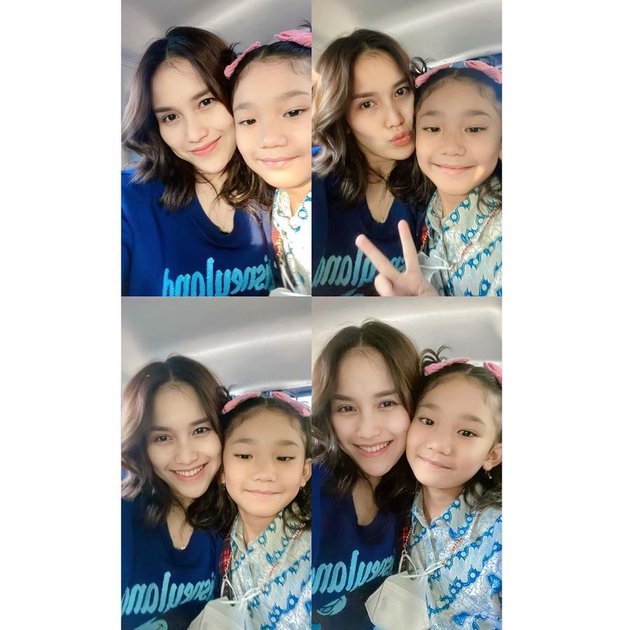 Viral Mocking the Single Mother, 8 Pictures of Bilqis & Ayu Ting Ting who are Besties