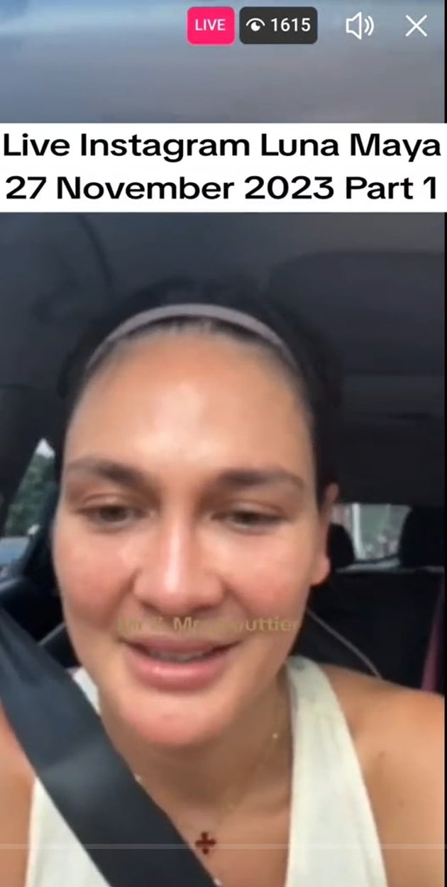 Luna Maya's Live Video on Instagram Without Makeup Goes Viral, Confidently Revealing Dark Spots on Her Face