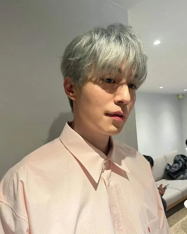 Lee Dong Wook Rambut Silver