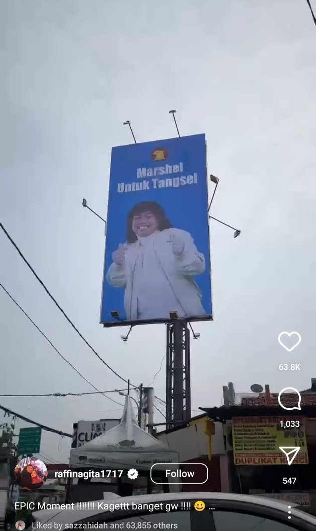 His Face Appears on a Giant Billboard, 8 Photos of Comedian Marshel Widianto Allegedly Running for the 2024 South Tangerang Regional Election - Receives Support from Fellow Artists!