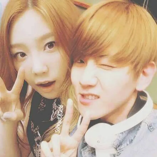 Walau Palsu, Foto Mesra Taeyeon & Baekhyun Ini Bikin Jealous Abis