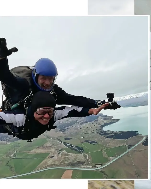 Gading Marten bersama pemandu