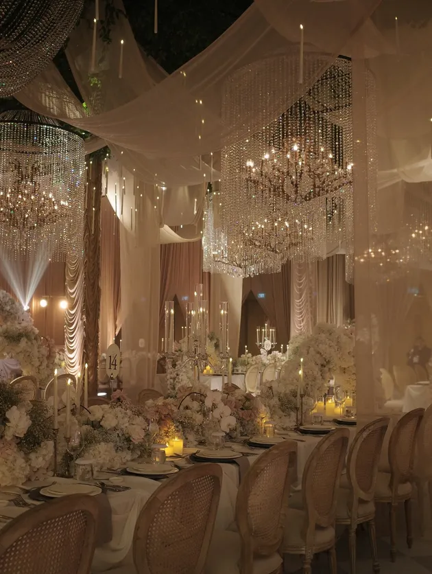 Detail Dekorasi Resepsi Pernikahan Al Ghazali