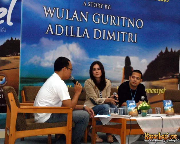 wulan guritno, adilla dimitri