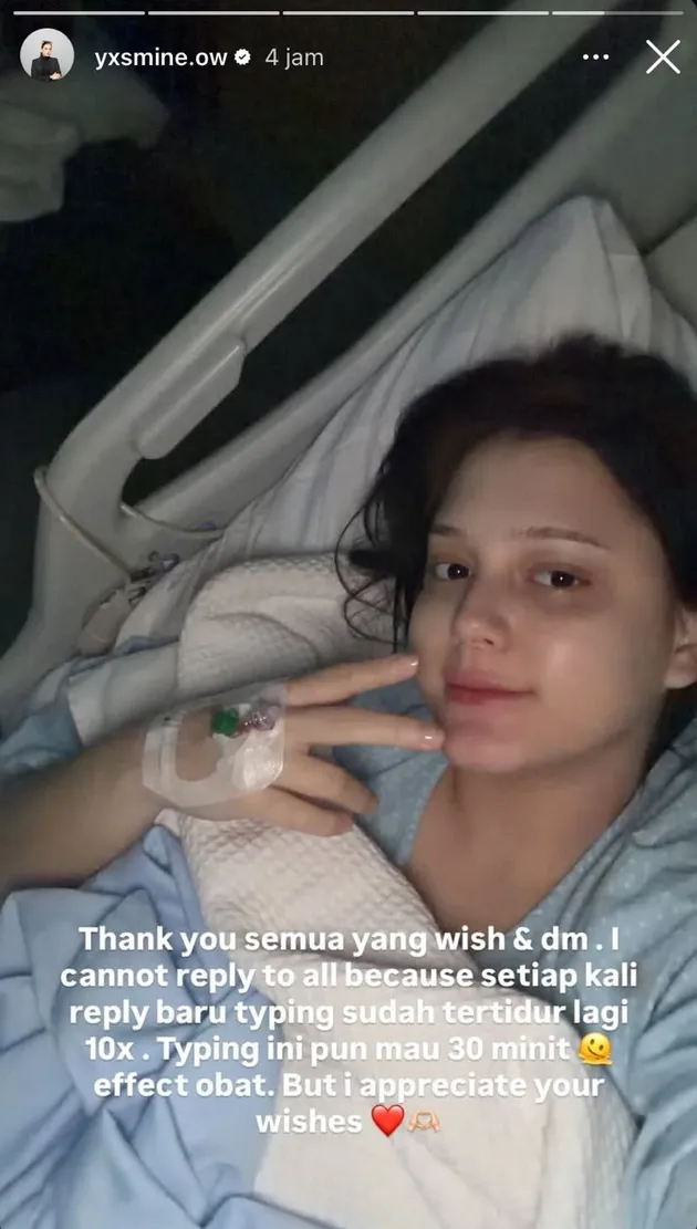 Yasmine Ow ucapkan terima kasih