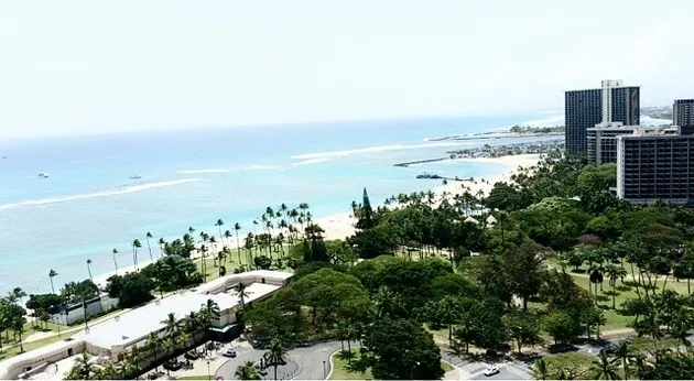 Liburan Park Shin Hye ke Hawai
