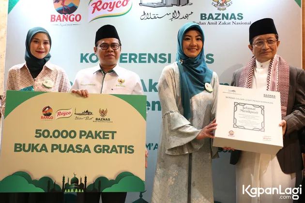 Zaskia Mecca Ajari Anak Berbagi